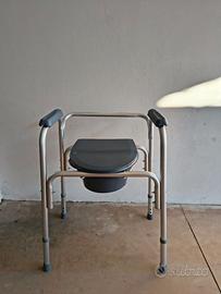 Sedia WC per disabili