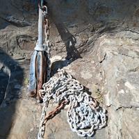 ancora ad ombrello 10kg. + 8mt. catena  9mm. 
