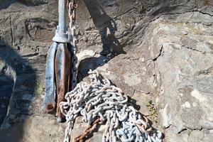 ancora ad ombrello 10kg. + 8mt. catena  9mm. 