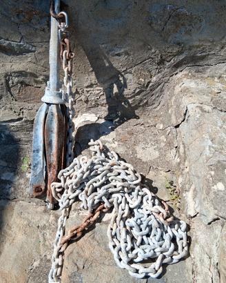 ancora ad ombrello 10kg. + 8mt. catena  9mm. 