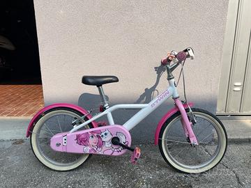 btwin 16 pollici bambina 4-6 anni dechatlon