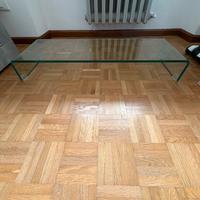 Alzata in vetro massiccio