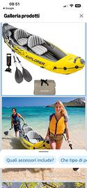Canoa bioosto gonfiabile explorer 2