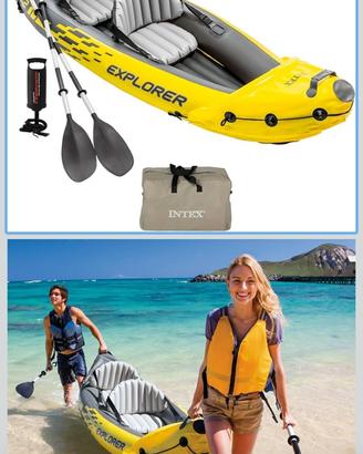 Canoa bioosto gonfiabile explorer 2