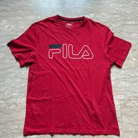 T-shirt Fila Rossa Uomo – Logo Big Streetwear