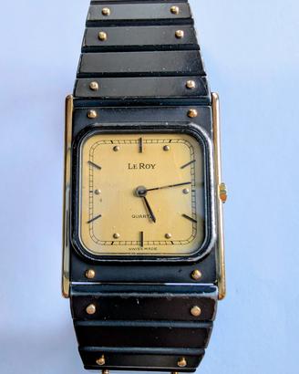 LeRoy quartz Baume&Mercier Tank 24x31 mm PVD