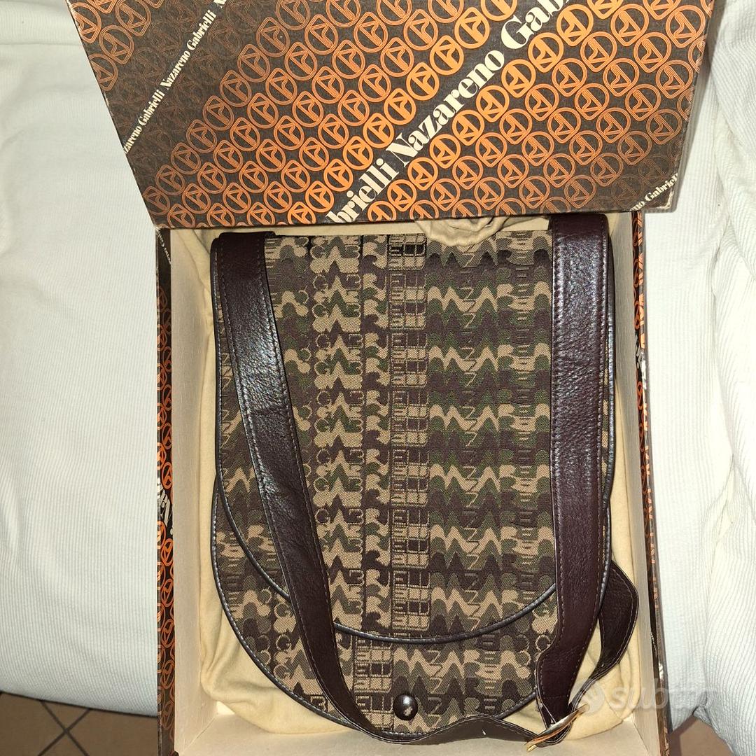 Borsa vintage Nazareno Gabrielli Abbigliamento e Accessori In
