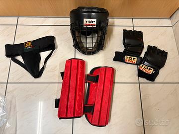Set protezioni arti marziali