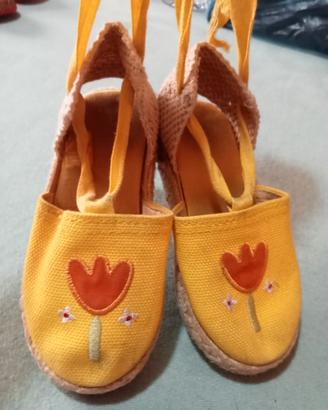 espadrillas gialle n. 23