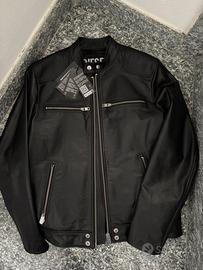 Giacca in Pelle Diesel Nera