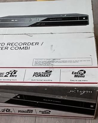Digital analog DVD recorder RCT 699H