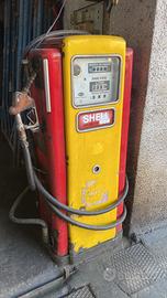 Pompa Benzina Originale SHELL anni 50 Italiana