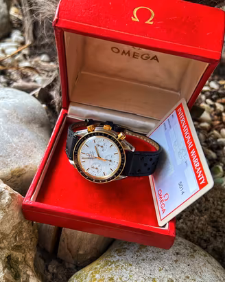 Omega Speedmaster Reduced Acciaio Oro 18k “albino”