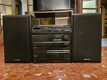 Impianto Hi-Fi Pioneer X440, con casse