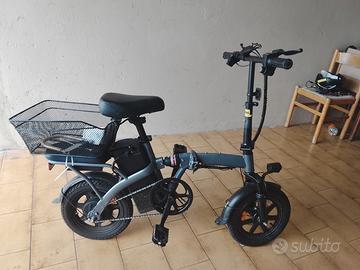 bicicletta elettrica 14 pollici 