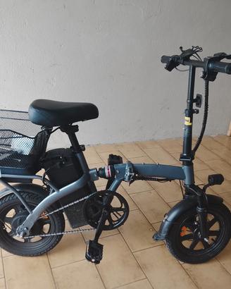 bicicletta elettrica 14 pollici 