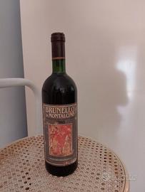Bottiglia vino collezione