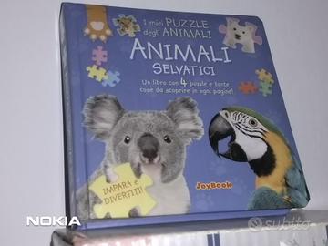 LIBRO ILLUSTRATO PER BAMBINI  ANIMALI SELVATICI