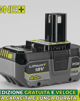 Batteria RYOBI RB1840X 18V 4.0Ah Lithium+ ONE+