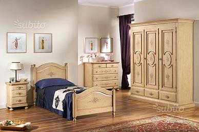 Camera completa composizione laccato decorato 9