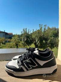 New Balance 550 bianco/nere  n. 38,5