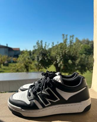 New Balance 550 bianco/nere  n. 38,5