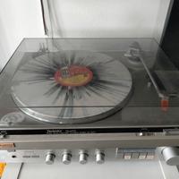 Giradischi e amplificatore 