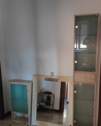 Set mobili bagno con specchietto 