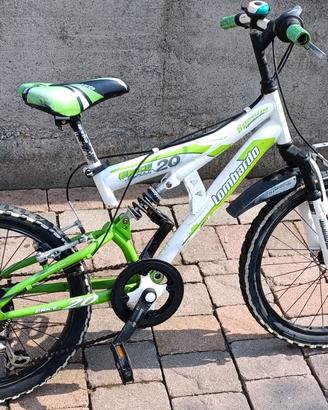 BICICLETTA RAGAZZO BIAMMORTIZZATA LOMBARDO 20