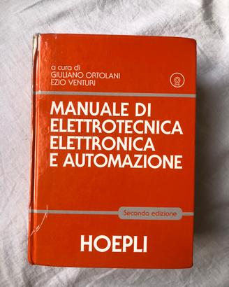 Manuale Hoepli Elettrotecnica,Elettronica,Automazi