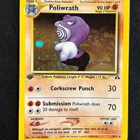 Pokemon Poliwrath 9/75 IT Neo Discovery 1 edizione