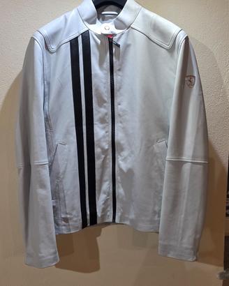 Giubbotto in pelle Ferrari