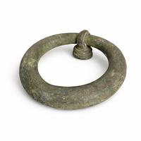 Antico Battente da Portone in Bronzo – Maniglia 