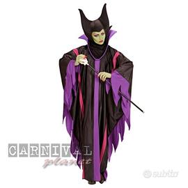 VESTITO CARNEVALE STREGA MALEFICA
