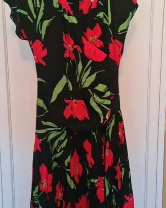 Vestito seta plissettata, sottoveste, by Equipage