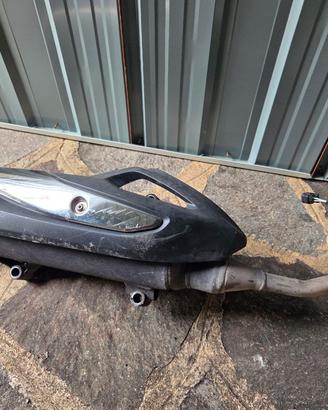 Marmitta completa originale honda sh led 125 150 
