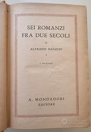 Alfredo Panzini – Sei romanzi fra due secoli –1942