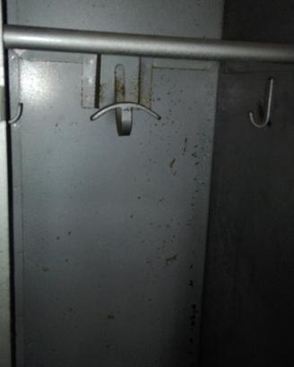 Armadietto spogliatoio metallico