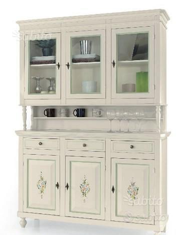 Credenza Shabby Chic Bianco Caldo - Arredamento e Casalinghi In vendita a  Viterbo