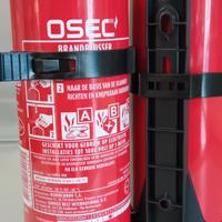 Estintore a polvere da 1 kg con cartuccia CO2