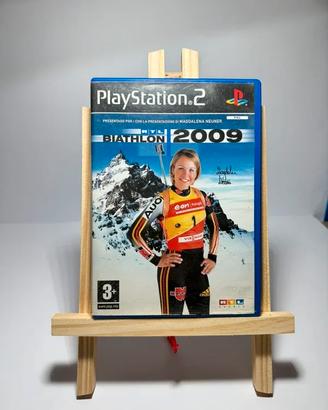 RTL Biathlon 2009 PS2 RARO Completo PAL Ottime con