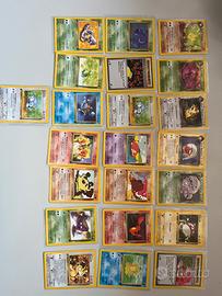 Carte pokemon team rocket prima edizione italiano