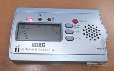 Korg GA-30 - accordatore