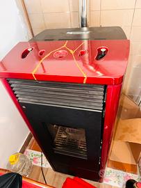 Stufa pellet ELLEDI modello RODI STEEL
