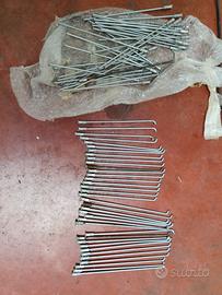 PISTONE +Raggi cerchi AMF HARLEY DAVIDSON 250