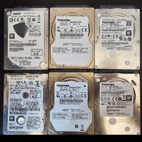 HDD SATA 2.5 da 100 160 250 320 500 640 750 GB