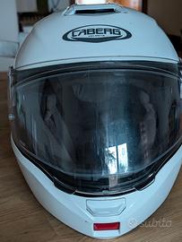 Casco modulare Caberg Levo bianco  (tg.M 57-58)