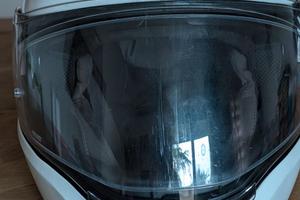 Casco modulare Caberg Levo bianco  (tg.M 57-58)