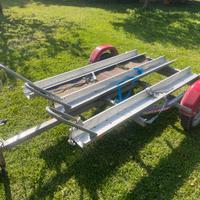 Carrello rimorchio moto