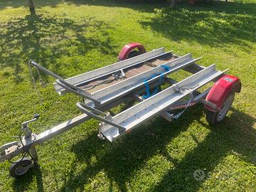 Carrello rimorchio moto